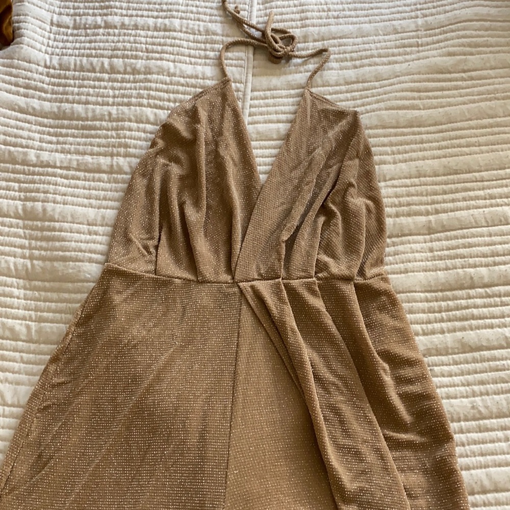 Gold jumpsuit ✨